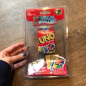 On Sale! Worlds Smallest Uno